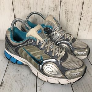 Nike Zoom Vomero 3 Grey Blue Running Shoes